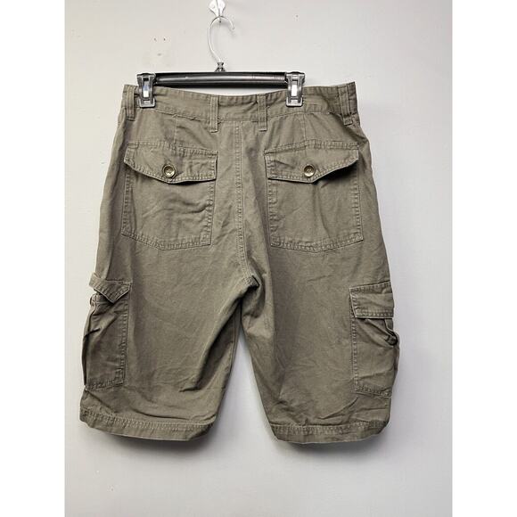 Gold Label Brand Shorts Mens‎ Size 36 Canvas Brown Cargo Outdoors Hiking - Picture 2 of 7